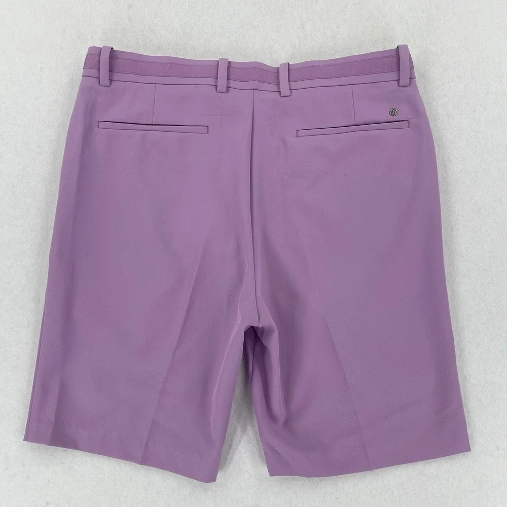 G/FORE Golf Shorts Men's 34 Purple Performance Chino Lightweight Stretch